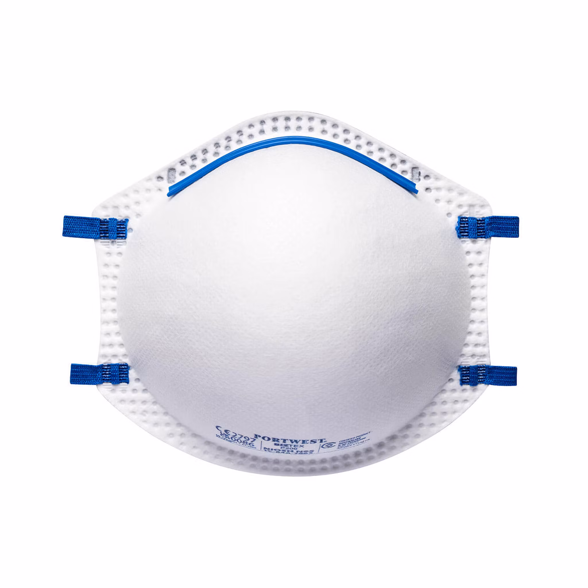 FFP2 andningsskydd i koppform – bekvämt skydd med justerbar passform | Portwest