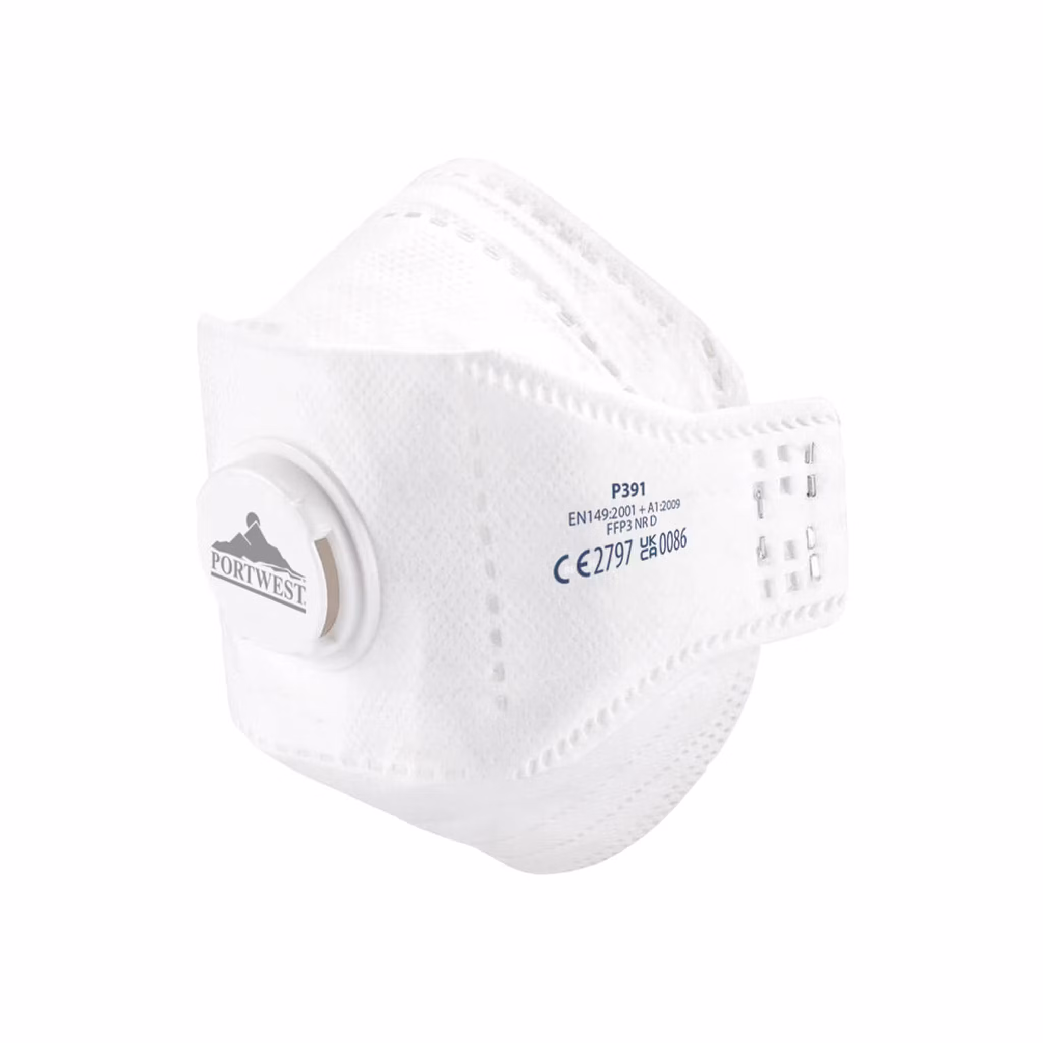 FFP3 andningsskydd med ventil – hopfällbar och hög komfort | Portwest