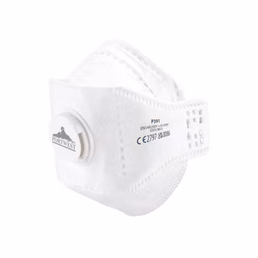 FFP3 andningsskydd med ventil – hopfällbar och hög komfort | Portwest