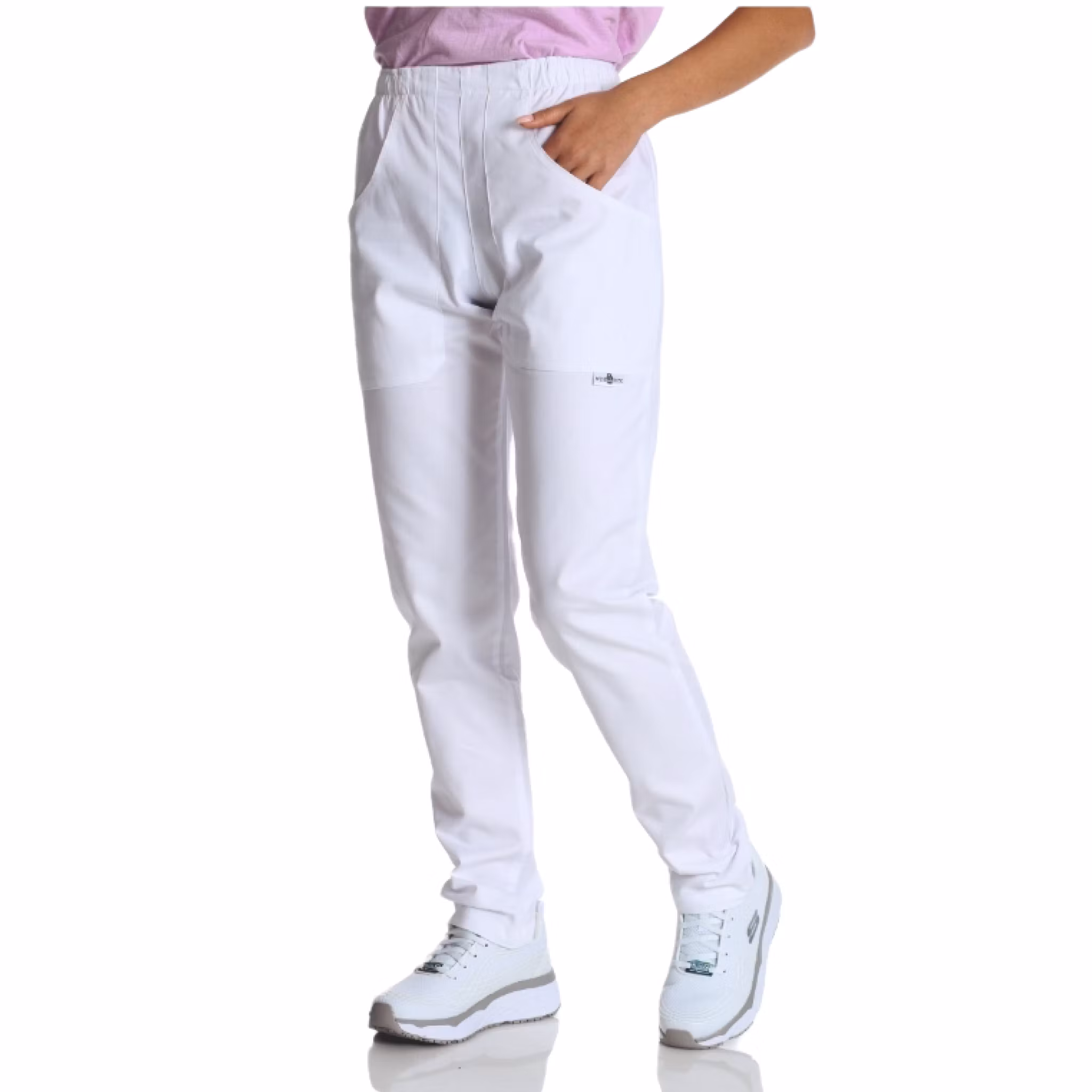 Arbetsbyxor i bomull för dam i flera färger | West Rose