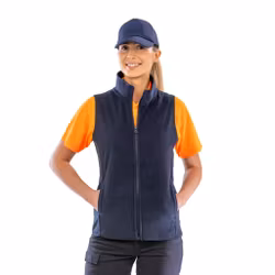Microfleeceväst i polyester | Result Core