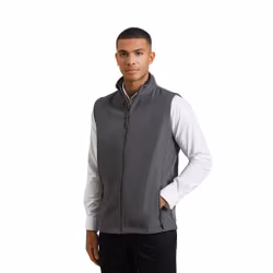 Återvunnen softshellväst med fleeceinsida för herr | Premier