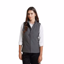 Återvunnen softshellväst med fleeceinsida för dam | Premier