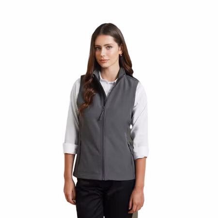 Återvunnen softshellväst med fleeceinsida för dam | Premier