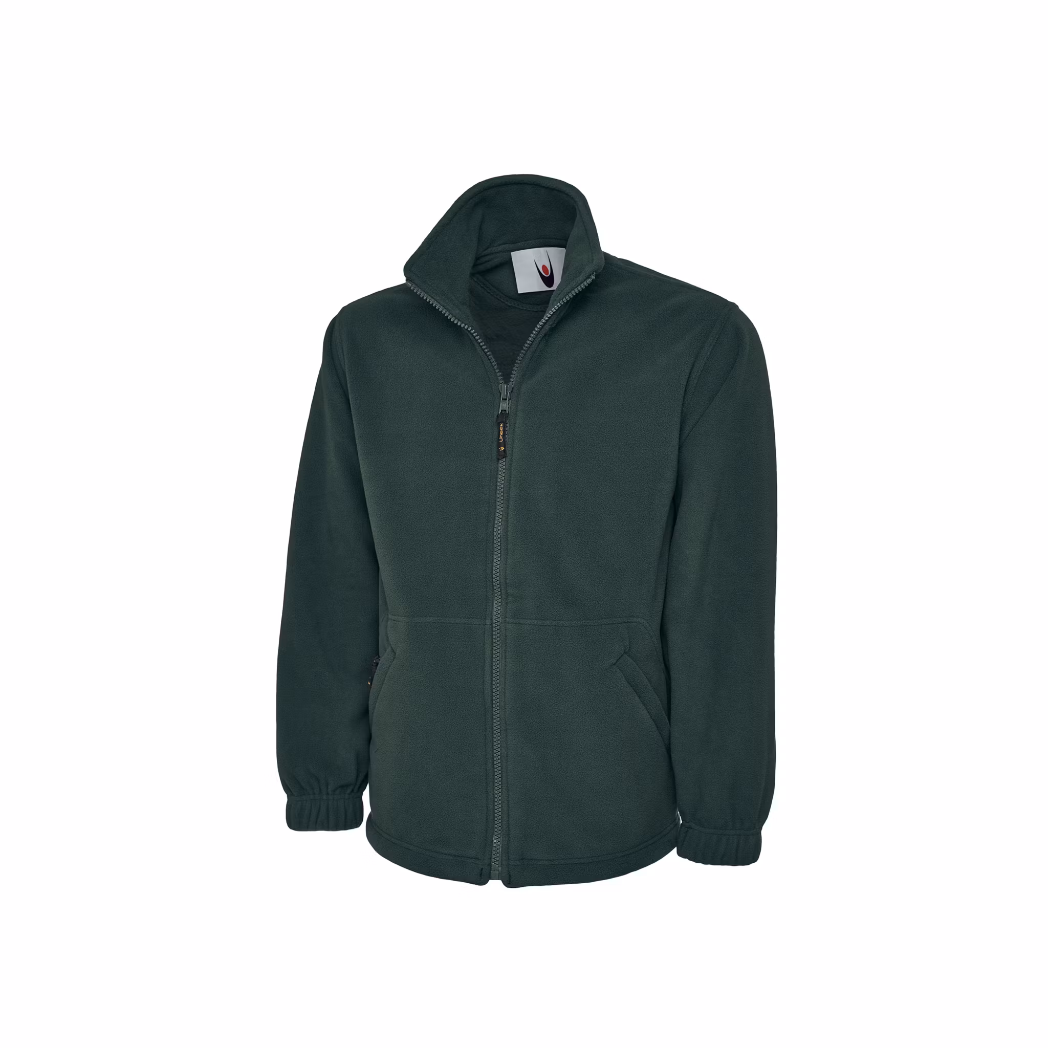 Fleecejacka med hel dragkedja i polyester för herr | Uneek