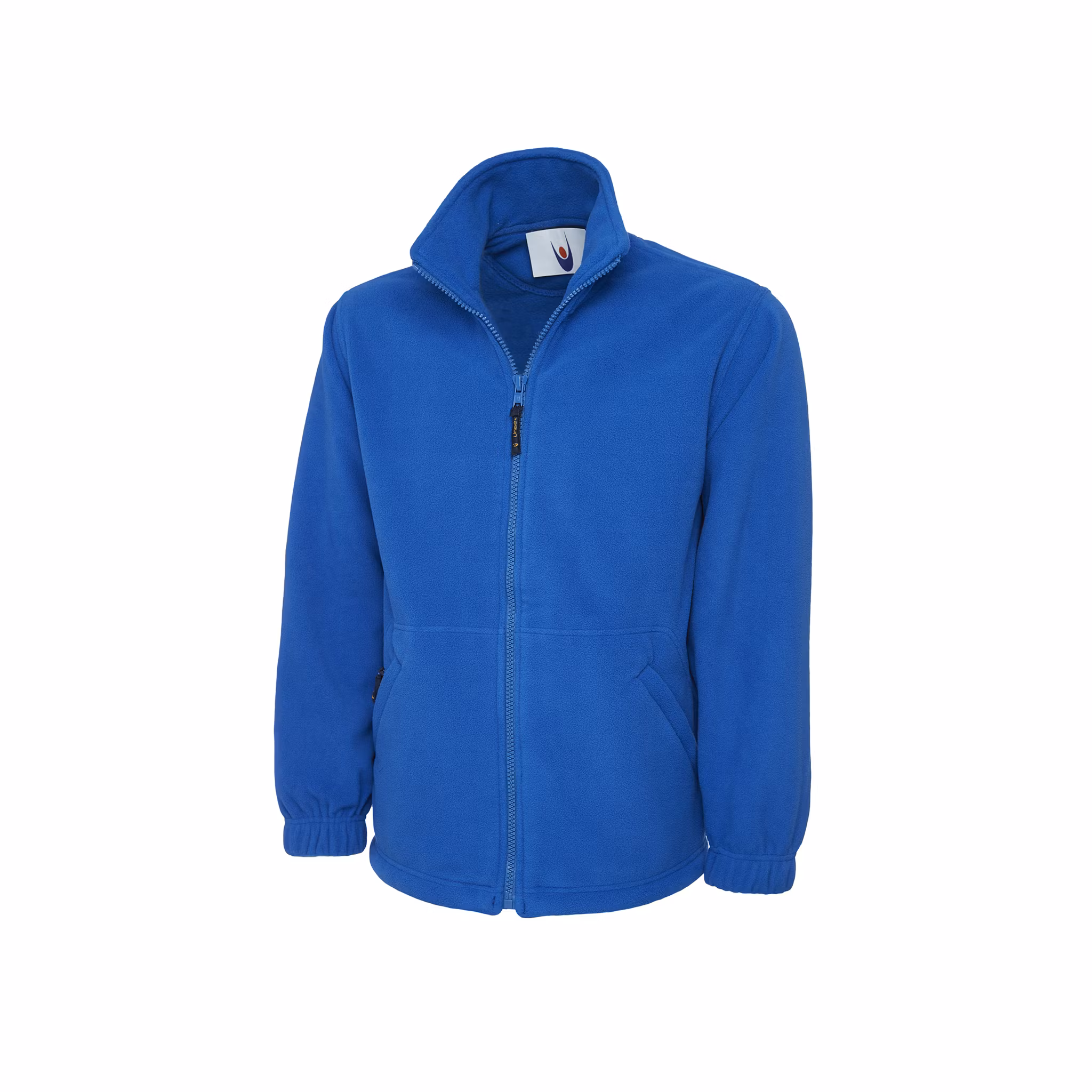 Fleecejacka med hel dragkedja i polyester för herr | Uneek