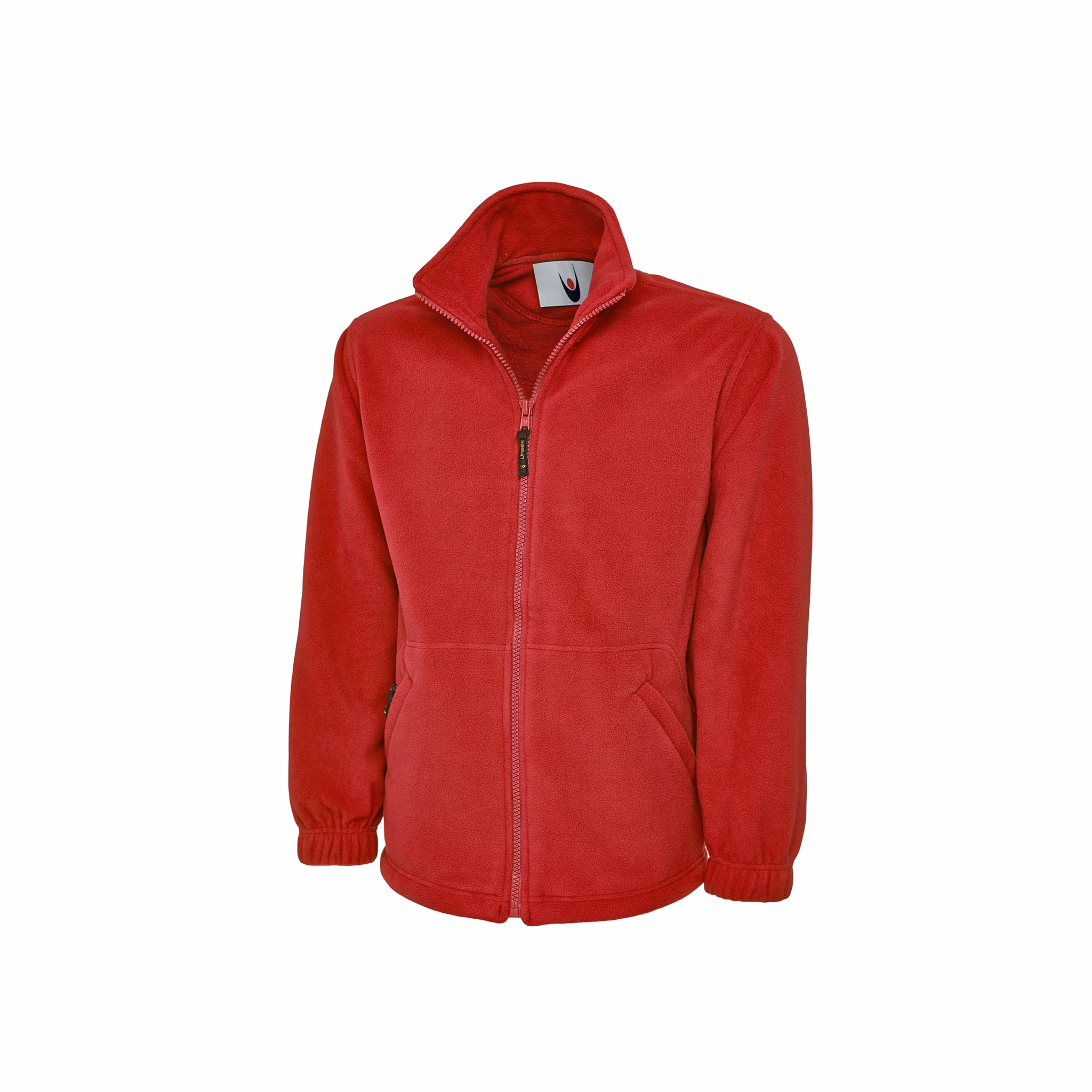 Fleecejacka med hel dragkedja i polyester för herr | Uneek