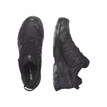 Svart terrängsko med Gore-Tex och Contagrip-sula för herr | Salomon