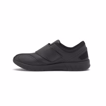 Anatomiska sneakers i mikrofiber med kardborre och halkfri sula | Suecos