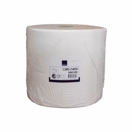 Industrirulle i nyfiber, 1-lagers 1000 meter - 1-pack | Abena