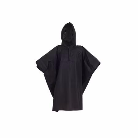 Regnponcho i PU-belagd polyester med huva och packpåse | Yoko