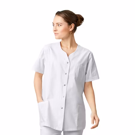 Damtunika med stretch och figursydd passform | Exner