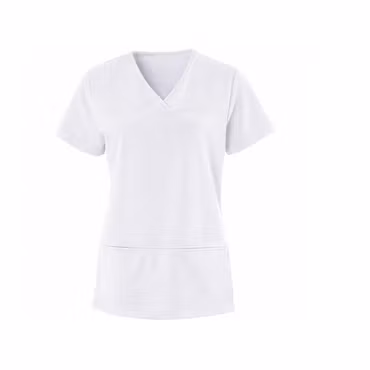 Figursydd damtunika med V-ringning och stretch | Exner