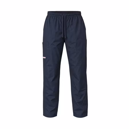 Marinblå byxa i polyester och bomull - unisex | TK Design