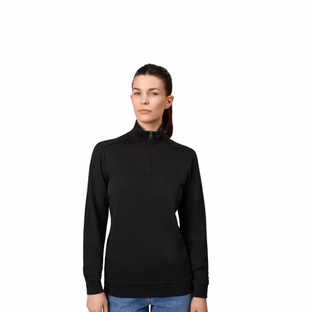 Extra slitstark sweatshirt för dam med 1/4 zip - PRO Wear CARE | ID Identity