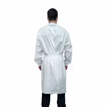 Lång labbrock med ryggknäppning - Unisex | Kokott