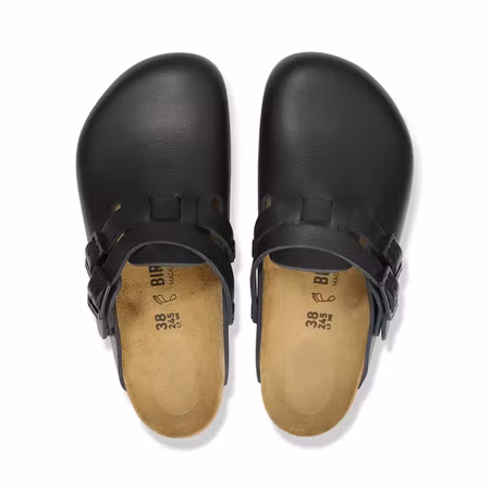 Arbetssko i PU-belagt läder med flexibel hälrem - Kay PRO | Birkenstock