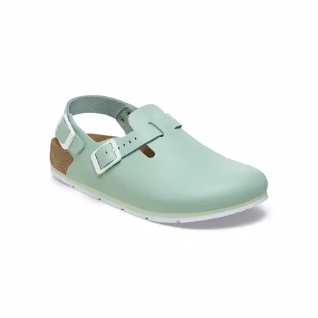 Arbetssko i PU-belagt läder med hälrem - Tokio PRO | Birkenstock