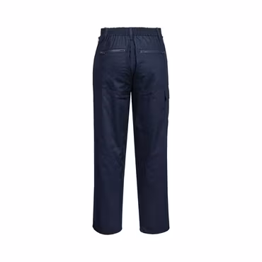 Arbetsbyxa dam med elastisk midja och knäskyddsfickor S687 | Portwest