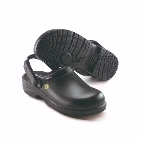 Skyddstofflor med justerbar hälrem – Fusion Clog ESD | Sika