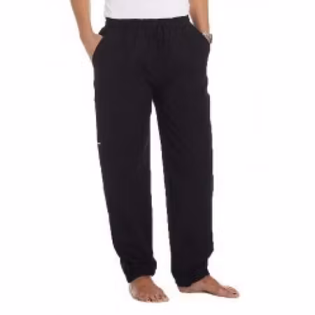 Svart byxa i polyester och bomull | TK Design