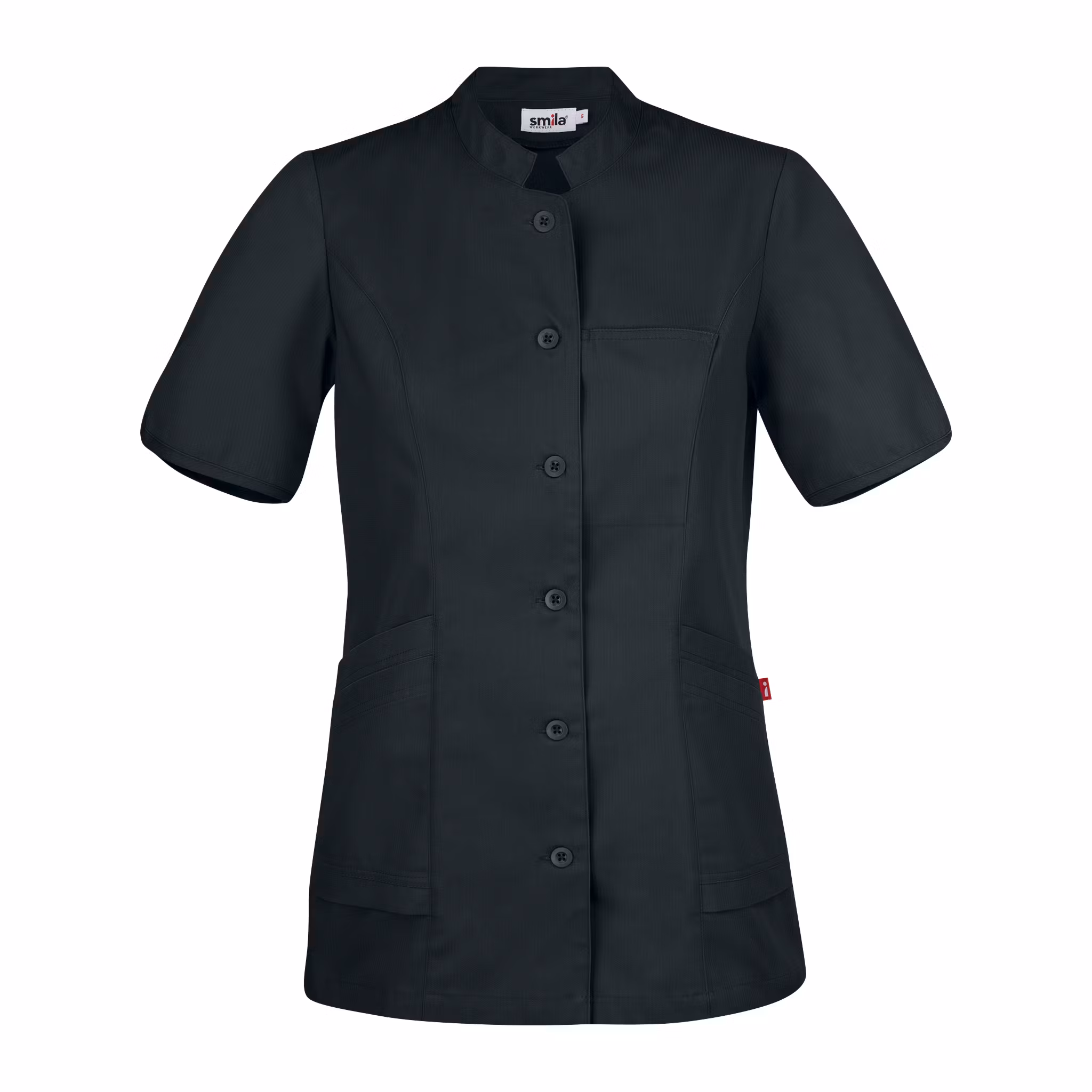 Blus med kinakrage | Smila Workwear