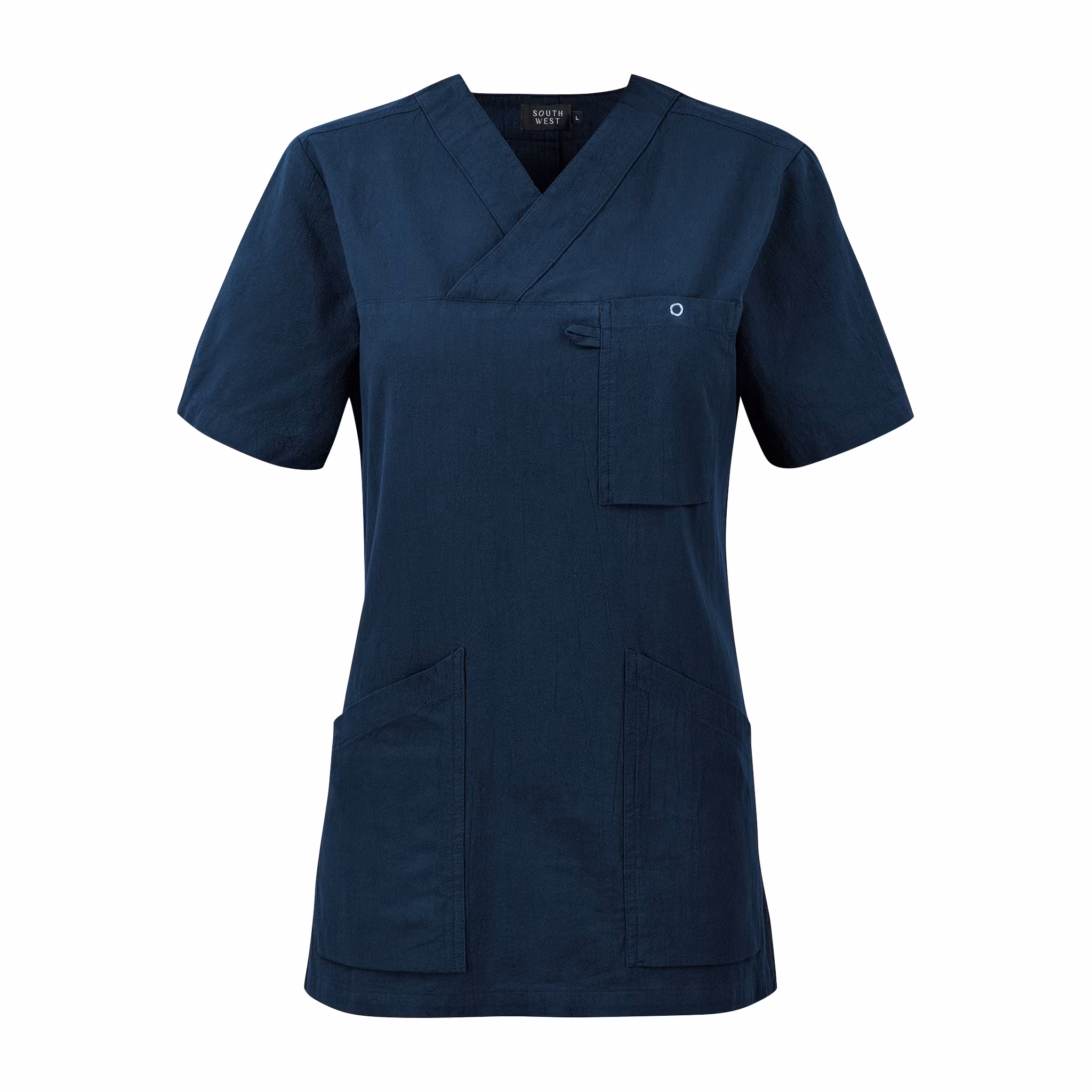 V-blus i bomull för dam | Smila Workwear