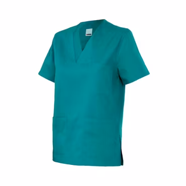 Vårdtunika med V-ringning och tre fickor | Velilla