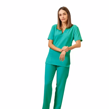 Arbetsbyxa i mikrofiber med resår och dragsko | Velilla