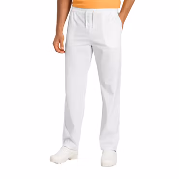 Unisex arbetsbyxa i 100% bomull med resår och dragsko | Velilla