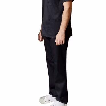 Medicinsk byxa i slitstark bomulls- och polyesterblandning med dragsko | Velilla