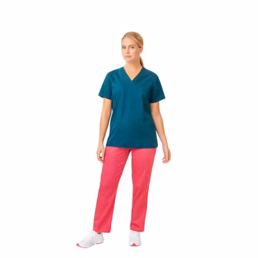 Twillbyxa med resår och bakficka | Velilla