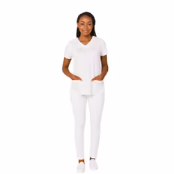 Byxa med stretch och hög midja för dam | Texstar