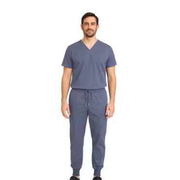 Byxa med dragsko och benficka för herr | Texstar