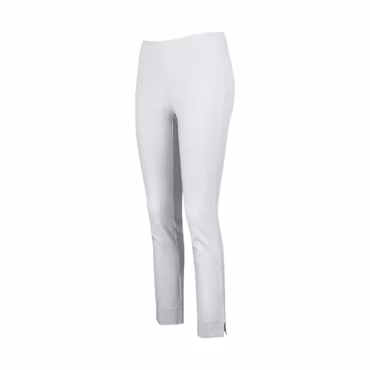 Vit byxa med stretch och sprund för dam | Texstar
