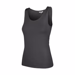 Mjukt linne i modal med rundad urringning och täckt rygg | Texstar