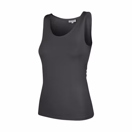 Mjukt linne i modal med rundad urringning och täckt rygg | Texstar