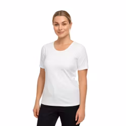 Mjuk t-shirt i modal med rundad urringning | Texstar