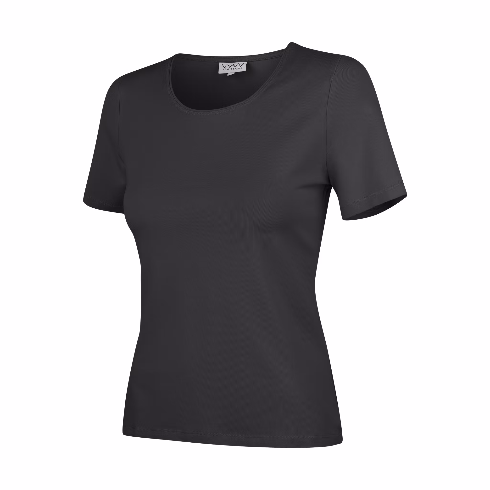 Mjuk t-shirt i modal med rundad urringning | Texstar