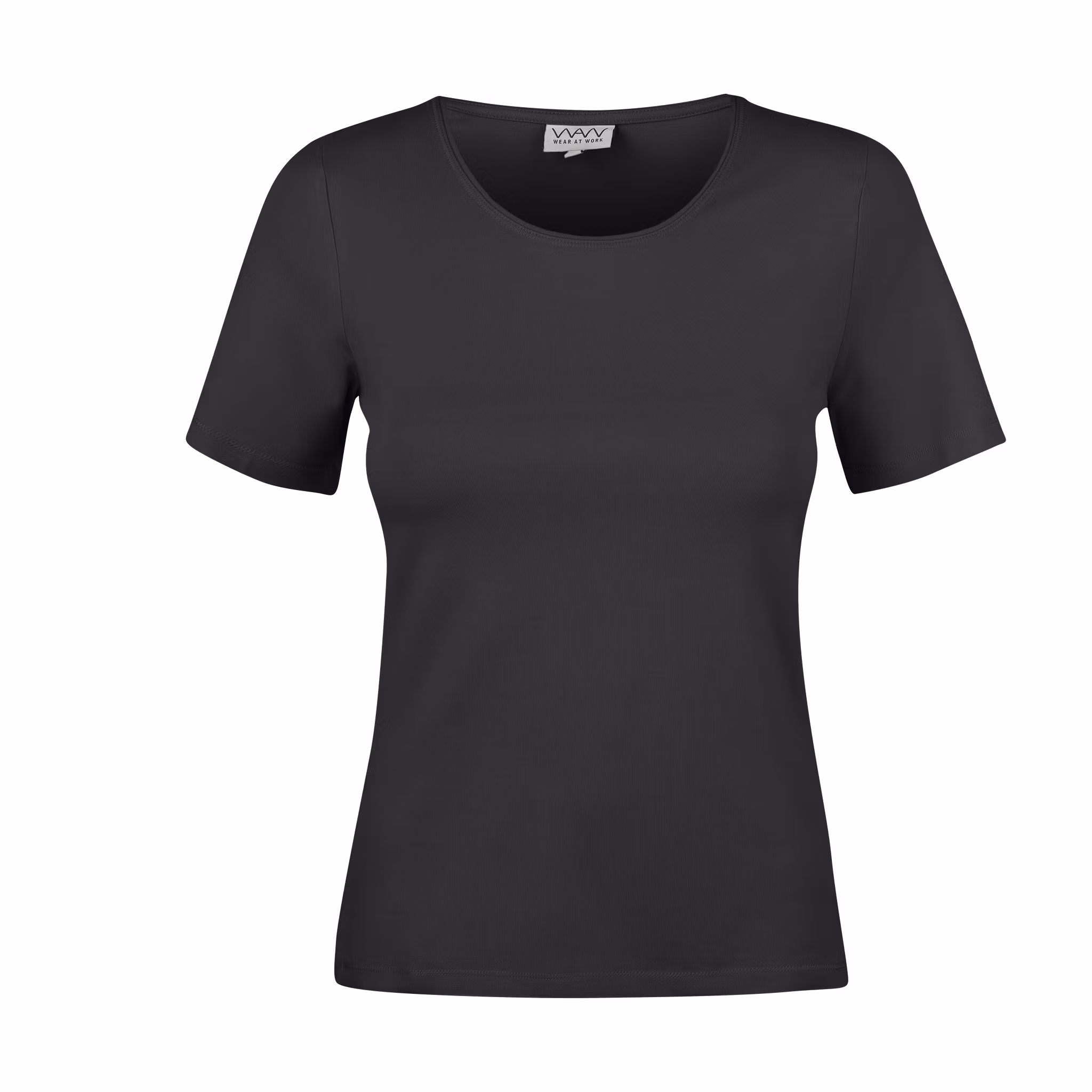 Mjuk t-shirt i modal med rundad urringning | Texstar