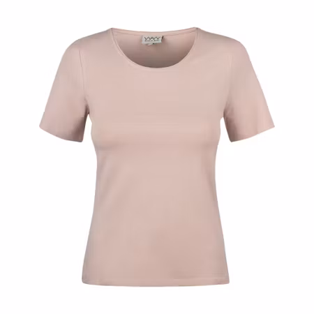 Mjuk t-shirt i modal med rundad urringning | Texstar