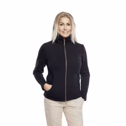 Sweatshirt i bomull och fleece med 2-vägsdragkedja | Texstar