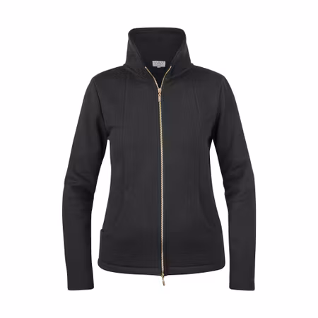 Sweatshirt i bomull och fleece med 2-vägsdragkedja | Texstar