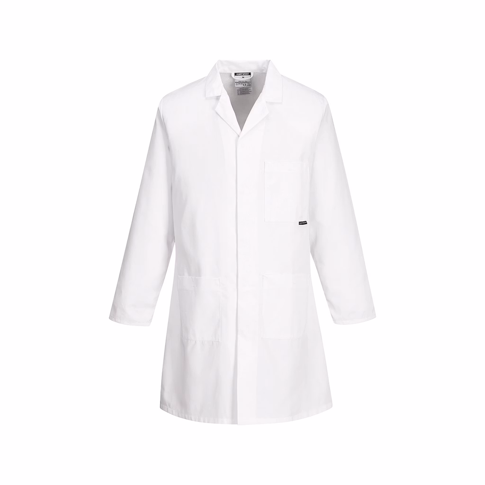 Standardrock med dold knappstängning & slitstarkt tyg | Portwest