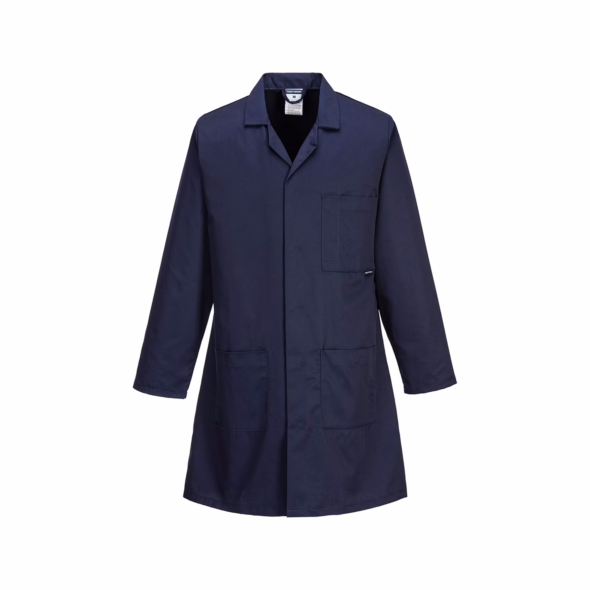 Standardrock med dold knappstängning & slitstarkt tyg | Portwest