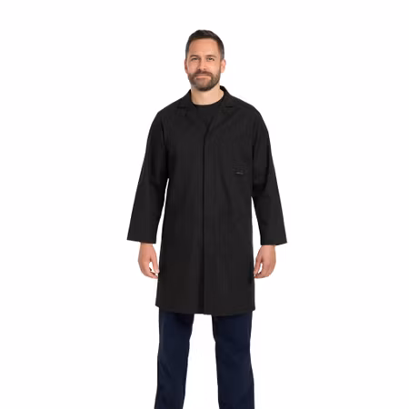 Standardrock med dold knappstängning & slitstarkt tyg | Portwest