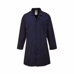 Standardrock med dold knappstängning & slitstarkt twilltyg | Portwest