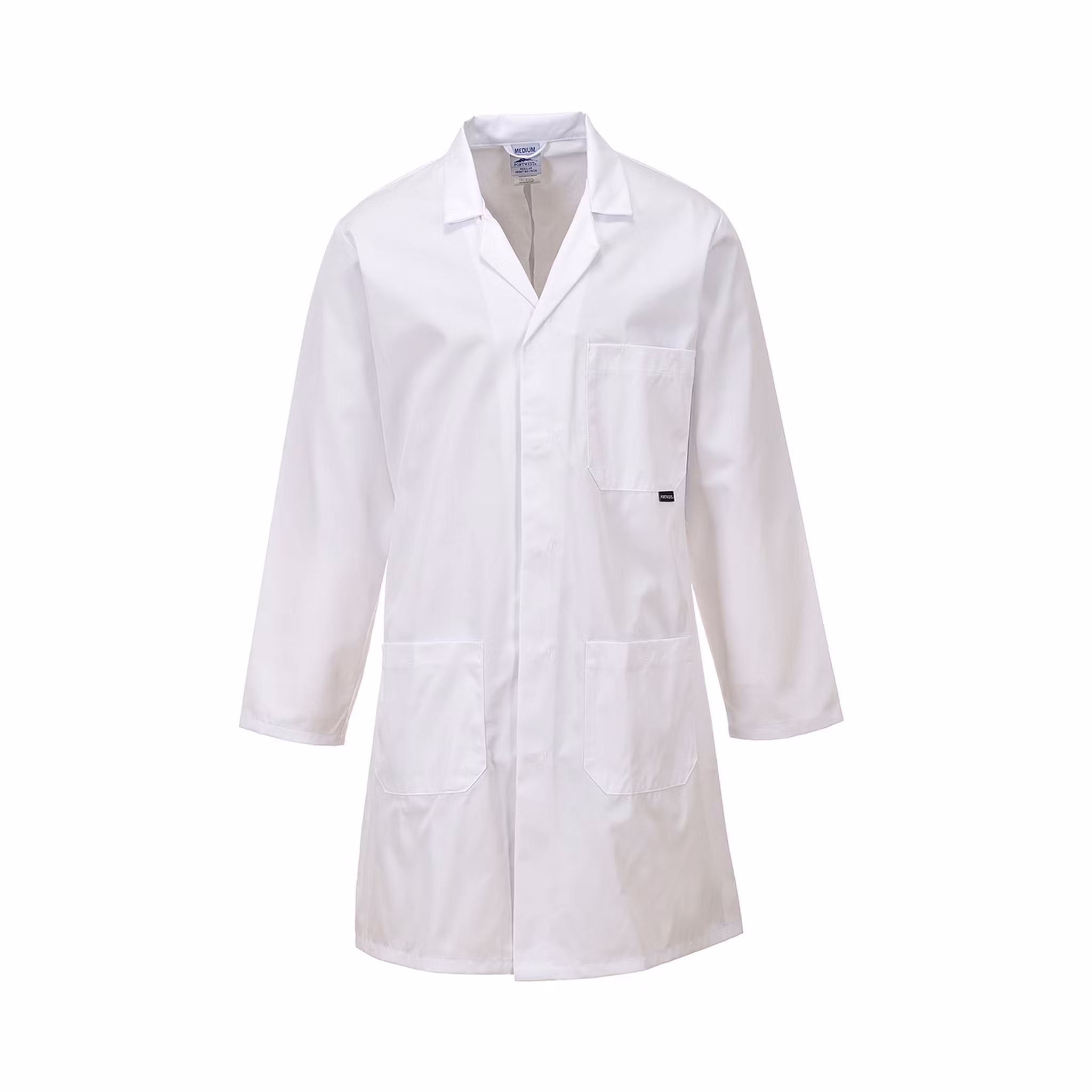 Standardrock med dold knappstängning & slitstarkt twilltyg | Portwest