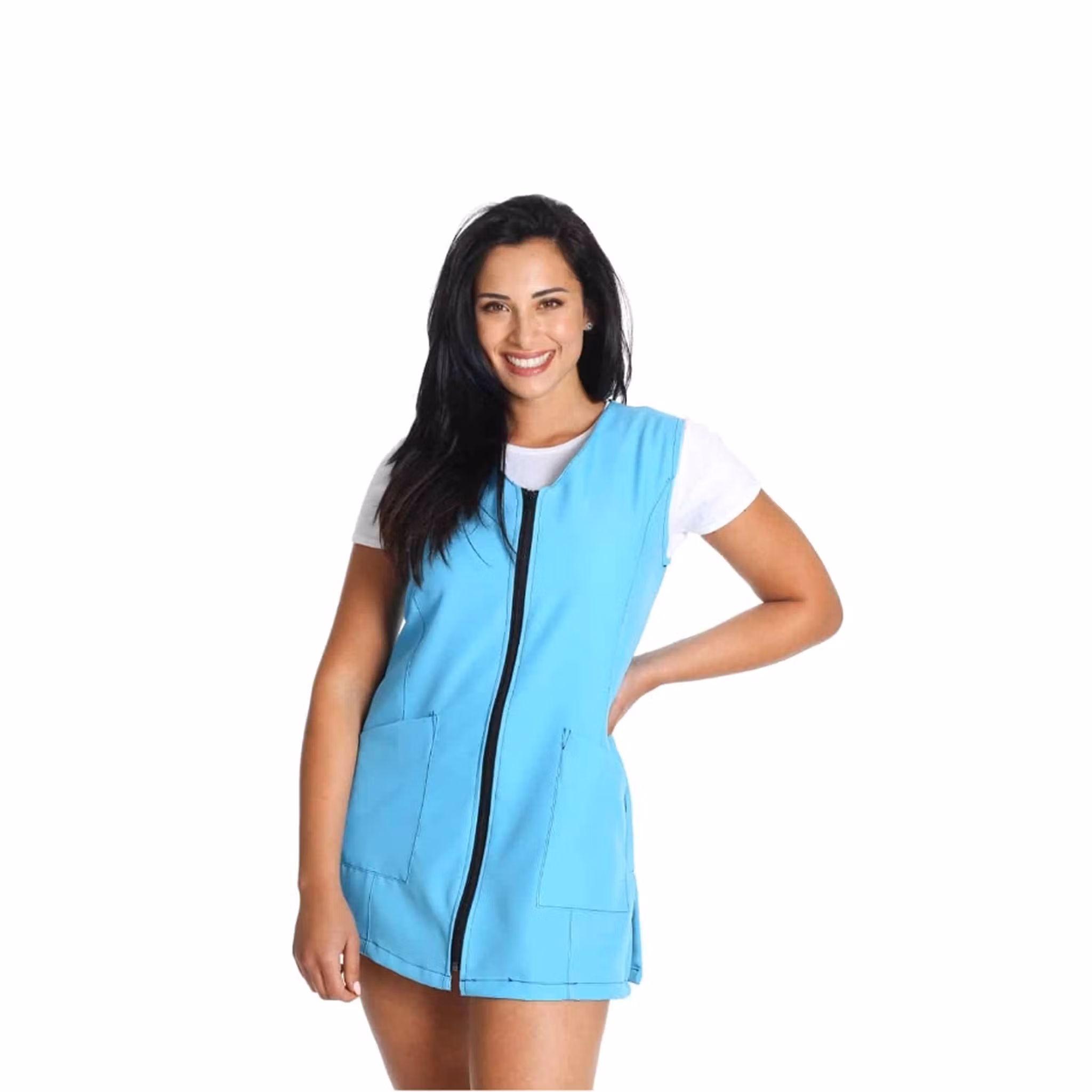 Beatrice arbetsklänning i snabbtorkande i strykfritt tyg för dam | West Rose