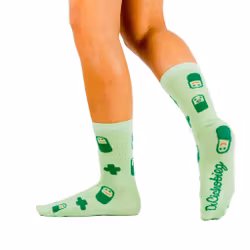 Arbetsstrumpor i kammad bomull med handsydd tåsöm och elastisk passform | Calzame